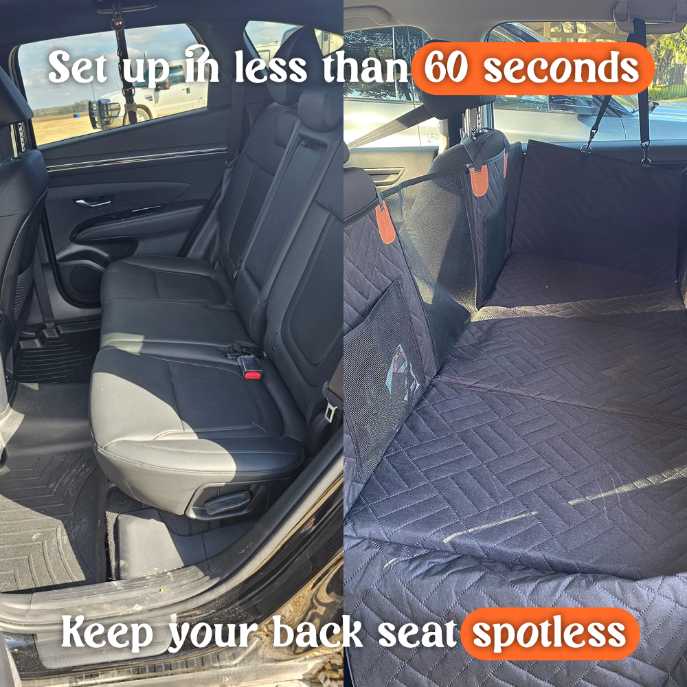 Barksmith™ AdventureDeck Premium Back Seat Protector