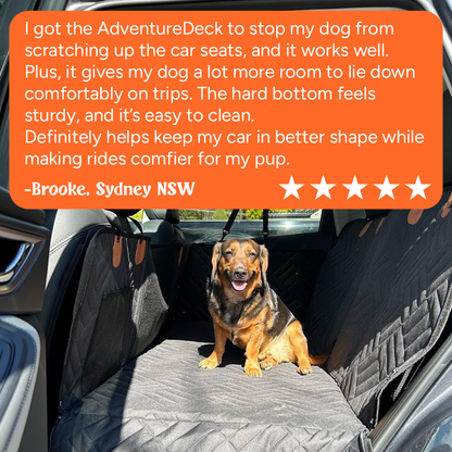 Barksmith™ AdventureDeck Premium Back Seat Protector