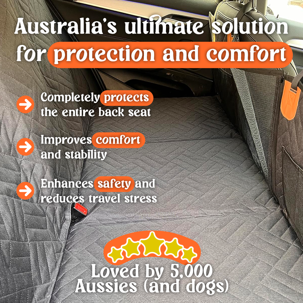 Barksmith™ AdventureDeck Premium Back Seat Protector